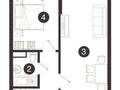 2-бөлмелі пәтер · 52 м² · 2/7 қабат, Кульджинский тракт 10, бағасы: 7 млн ₸ в 