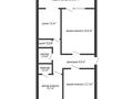 3-комнатная квартира, 64.8 м², 5/5 этаж, Жанкожа Батыра за 16.5 млн 〒 в Актобе — фото 11