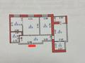 3-бөлмелі пәтер · 91.6 м² · 3/10 қабат, Микрорайон Байкена Ашимова 21а, бағасы: 55 млн ₸ в Караганде, Казыбек би р-н — фото 21