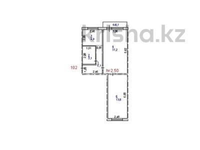 2-комнатная квартира, 44.8 м², 5/5 этаж, Катаева 13 за 15 млн 〒 в Павлодаре