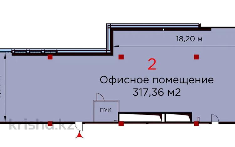 Свободное назначение, офисы, магазины и бутики, общепит, салоны красоты, бани, гостиницы и зоны отдыха, медцентры и аптеки, образование · 317.36 м² за ~ 1.1 млрд ₸ в Алматы, Бостандыкский р-н — фото 2