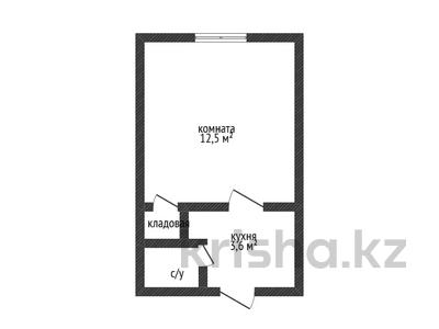 1-бөлмелі пәтер · 17.7 м² · 3/5 қабат, Кобыланды Батыра, бағасы: 6.5 млн ₸ в Костанае