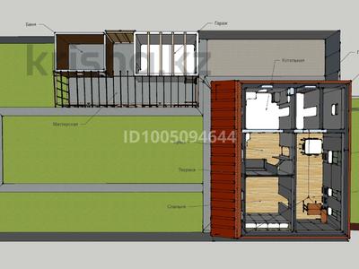 Отдельный дом · 4 комнаты · 90 м² · 6.5 сот., Мирный, 11 Загородняя 44 за 17.5 млн 〒 в Семее