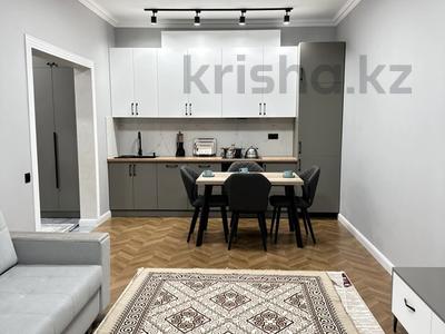 2-комнатная квартира, 50 м², 16/17 этаж помесячно, Тлендиева — Сатпаева за 350 000 〒 в Алматы, Бостандыкский р-н