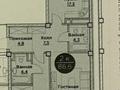 2-бөлмелі пәтер · 86.6 м² · 2/4 қабат, Самал-2 770/9 — Дендропарк, бағасы: ~ 74.5 млн ₸ в Шымкенте, Абайский р-н