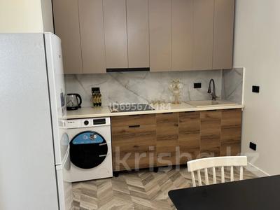 2-бөлмелі пәтер, 57.5 м², 15/18 қабат, Жандосова 94А — розыбакиева утепова, бағасы: 45 млн 〒 в Алматы, Бостандыкский р-н