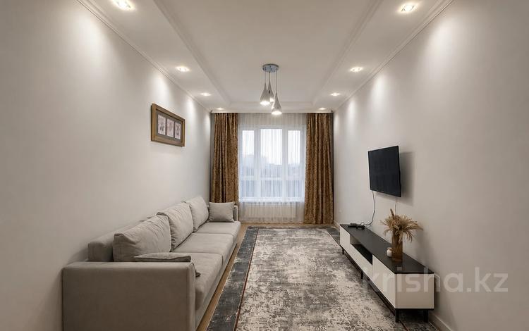 3-комнатная квартира · 80 м² · 7/12 этаж, Тажибаевой 157 к6 — Mega Alma-Ata. Розыбакиева-Тажибаева за 30 000 ₸ в Алматы, Бостандыкский р-н — фото 2
