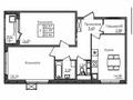 2-комнатная квартира · 64 м² · 2/9 этаж, Е117 45 — ГОРЯЩАЯ ЦЕНА за 25.9 млн ₸ в Астане, Есильский р-н — фото 10