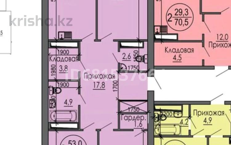 3-бөлмелі пәтер · 103 м² · 4/7 қабат, 18 мкрн 11, бағасы: 35 млн ₸ в Актау, 18-й мкр  — фото 10