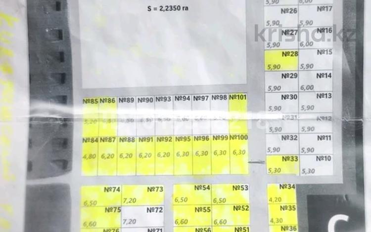 Жер телімі · 6.6 сотық, Маркаколь 45, бағасы: 13.5 млн ₸ в Карабулаке (п.Ключи) — фото 2