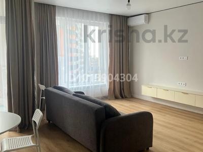 1-комнатная квартира · 43 м² · 12/16 этаж, Каныша Сатпаева 90/55Б за 350 000 ₸ в Алматы, Бостандыкский р-н