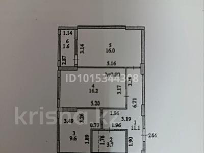 2-бөлмелі пәтер · 58.2 м² · 5/12 қабат, Жубан Молдагалиев 9, бағасы: 36.4 млн ₸ в Астане, Нура р-н