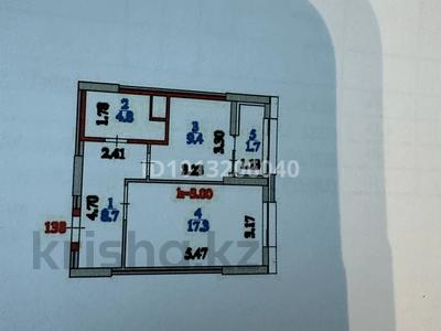 1-бөлмелі пәтер · 42 м² · 3/17 қабат, Шамши Калдаяков 60В, бағасы: 20.5 млн ₸ в Астане, Сарайшык р-н