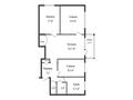 4-комнатная квартира · 58.8 м² · 2/5 этаж, Потанина 33 за 22.6 млн ₸ в Усть-Каменогорске — фото 14