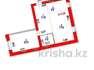 2-бөлмелі пәтер · 49.9 м² · 9/9 қабат, Е 181 3, бағасы: 17.5 млн ₸ в Астане, Нура р-н
