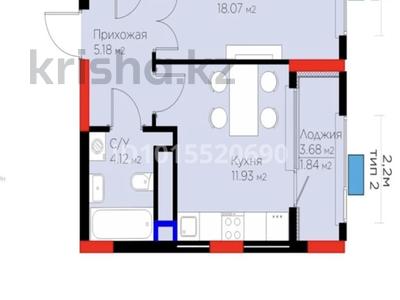 1-бөлмелі пәтер · 44 м² · 6/12 қабат, Ақ Шағала -ш/а., Акберен 4/5, бағасы: 27 млн ₸ в Атырау, мкр Ак Шагала
