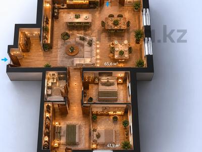 4-комнатная квартира · 123 м² · 9/10 этаж, мкр Юго-Восток, микрорайон Гульдер-1 за 47 млн ₸ в Караганде, Казыбек би р-н