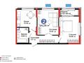 2-комнатная квартира · 54.29 м² · 2/12 этаж, Толеметова — Дендропарк за ~ 35 млн ₸ в Шымкенте, Абайский р-н — фото 2
