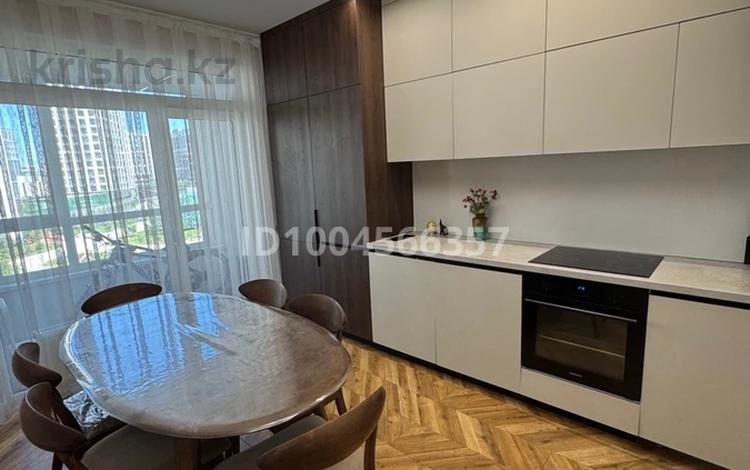 3-комнатная квартира · 85 м² · 4/14 этаж, Аль-Фараби 11/1 за 80 млн ₸ в Астане, Есильский р-н — фото 2