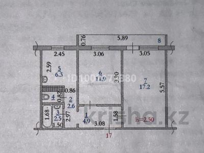 2-комнатная квартира · 48 м² · 1/5 этаж, Жастық 40 за 7 млн ₸ в Кандыагаш
