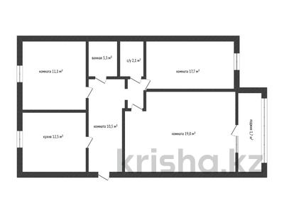 3-комнатная квартира · 78 м² · 3/5 этаж, сарыарка 34/3 за 36 млн ₸ в Кокшетау