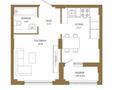 1-комнатная квартира · 42.31 м², Достык 8/5 за ~ 37.5 млн 〒 в Астане, Есильский р-н — фото 3
