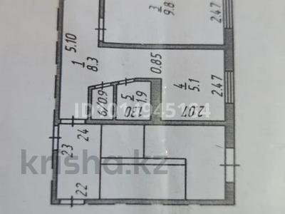 2-бөлмелі пәтер · 44 м² · 1/5 қабат, Пр Металлургов 10/4, бағасы: 10 млн ₸ в Темиртау