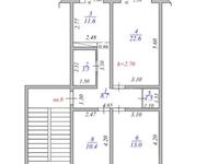 3-комнатная квартира · 72 м² · 4/5 этаж, 6-й мкр 26 за 18.5 млн ₸ в Актау