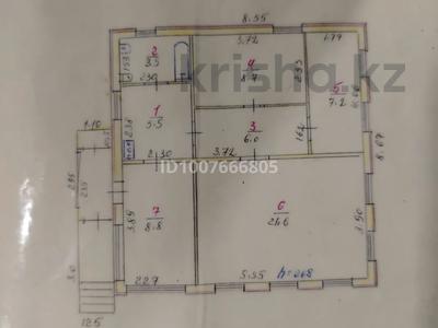 Отдельный дом · 3 комнаты · 60 м² · 6 сот., Орджоникидзе — 50лет октября за 18 млн 〒 в Рудном