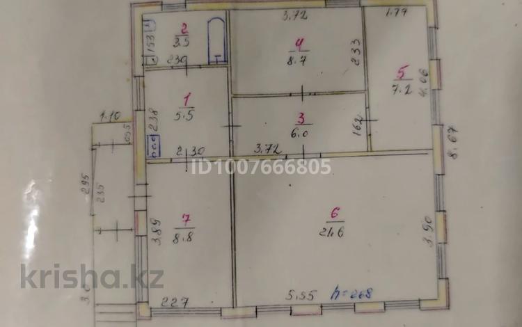 Отдельный дом · 3 комнаты · 60 м² · 6 сот., Орджоникидзе — 50лет октября за 18 млн 〒 в Рудном — фото 2