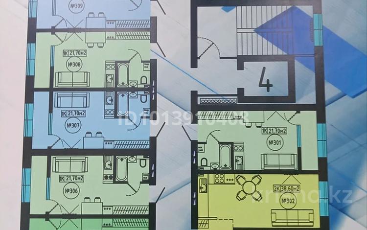 1-комнатная квартира · 21 м² · 10 этаж, мкр Уркер, Е-128 400 — Школа 100 за ~ 8.2 млн ₸ в Астане, Нура р-н — фото 8