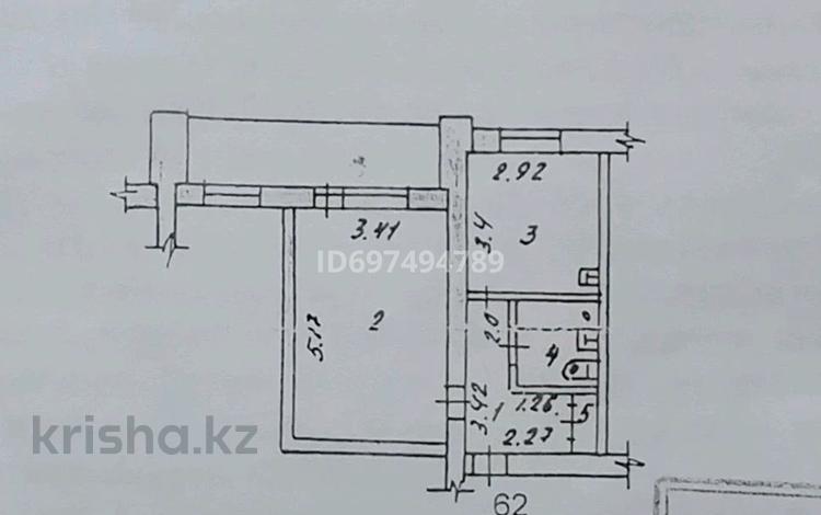 1-бөлмелі пәтер, 38 м², 7/9 қабат, Пермитина 15/1 — АДК, бағасы: 20 млн 〒 в Усть-Каменогорске — фото 2