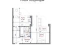 1-комнатная квартира · 50.75 м² · 1/5 этаж, Абылай хана 14/2 за ~ 19.7 млн ₸ в Каскелене — фото 2