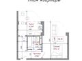 1-комнатная квартира · 50.75 м² · 1/5 этаж, Абылай хана 14/2 за ~ 19.7 млн ₸ в Каскелене — фото 5
