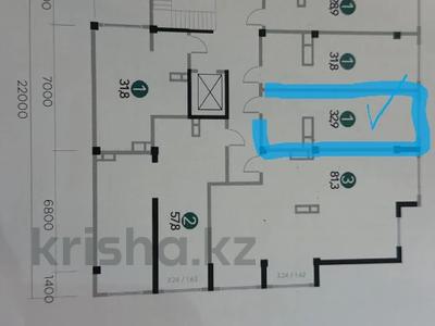 1-бөлмелі пәтер · 33 м² · 4/10 қабат, Рыскулова 57/7 — Жансугурова, бағасы: 17 млн ₸ в Алматы, Жетысуский р-н
