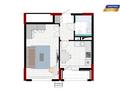 1-бөлмелі пәтер · 40.77 м² · 3/9 қабат, Сагадат Нурмагамбетов 18 — Калдаякова-Нурмагамбетова, бағасы: 37.2 млн ₸ в Астане, Сарайшык р-н — фото 3