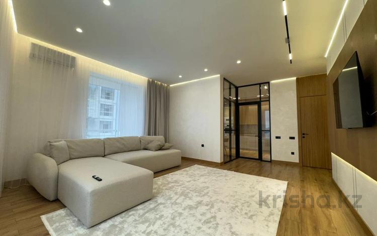 3-комнатная квартира · 100 м² · 10/20 этаж, Тургут Озала 237 за 600 000 ₸ в Алматы, Бостандыкский р-н — фото 2