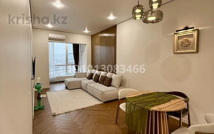 2-комнатная квартира · 76.8 м² · 9/20 этаж, Гагарина 310 за 92 млн ₸ в Алматы, Бостандыкский р-н — фото 2