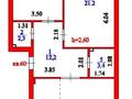 2-бөлмелі пәтер · 83 м² · 4/5 қабат, Мусрепова 4/2, бағасы: 35 млн ₸ в Астане, Алматы р-н — фото 6