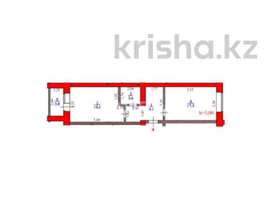 1-комнатная квартира · 51.9 м² · 1/9 этаж, мкр. Зачаганск пгт, Жумалиева 48 — На против Медколледж за 20 млн ₸ в Уральске