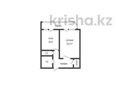 1-комнатная квартира, 42 м², 10/10 этаж, Сатпаева 55.2 за 16 млн 〒 в Усть-Каменогорске
