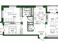 3-бөлмелі пәтер · 86.8 м² · 3/9 қабат, улица 779 — В пяти минутах ходьбы школа, бағасы: 41 млн ₸ в Астане — фото 7