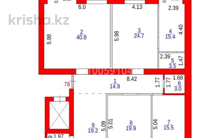 4-комнатная квартира · 160 м² · 6/6 этаж, мкр Юго-Восток, Муканова 81 — Муканова за 58 млн ₸ в Караганде, Казыбек би р-н — фото 2