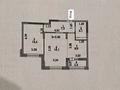 2-бөлмелі пәтер · 55.4 м² · 6/9 қабат, Ахмет Байтурсынулы 10/1, бағасы: 36 млн ₸ в Астане, Сарайшык р-н — фото 17