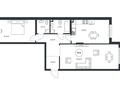 2-бөлмелі пәтер · 78.51 м², Сейдимбек 102, бағасы: ~ 62.8 млн ₸ в Алматы, Наурызбайский р-н — фото 3