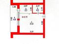 1-комнатная квартира · 37 м² · 2/11 этаж, Роза Багланова 1 за 23 млн ₸ в Астане, Нура р-н — фото 7
