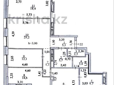4-комнатная квартира · 123 м² · 11/13 этаж, Туран — Улы Дала/Туран за 105 млн ₸ в Астане, Есильский р-н
