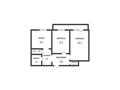 2-бөлмелі пәтер · 53.1 м² · 9/10 қабат, 8-й Микрорайон 1, бағасы: 25.5 млн ₸ в Костанае — фото 8