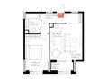 2-комнатная квартира · 48.8 м², Култегин 4 за ~ 20.5 млн 〒 в Астане, Нура р-н — фото 3