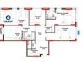 4-бөлмелі пәтер · 128.92 м², Хусейн бен Талал 1, 11/1-2, бағасы: ~ 67.8 млн ₸ в Астане, Нура р-н — фото 3